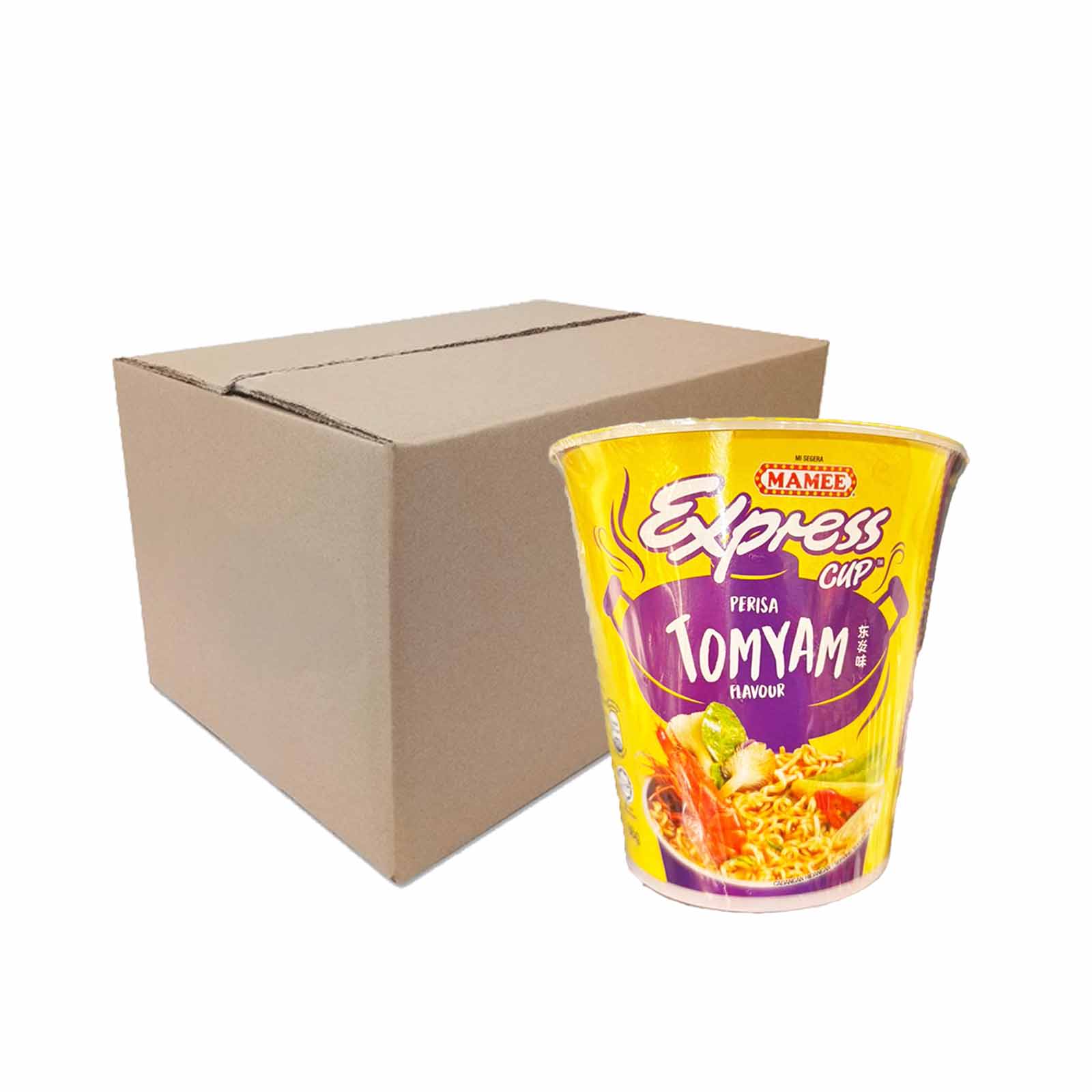 Mamee Express Tomyam Flavour Instant Noodle Cup 60g