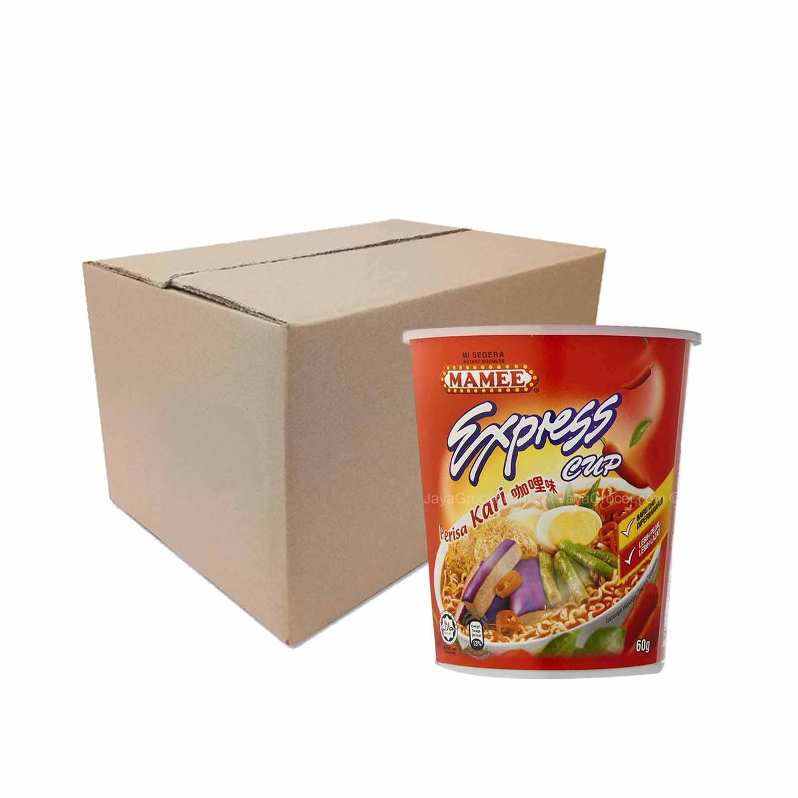 Mamee Express Cup Curry Instant Noodle 60g x 6