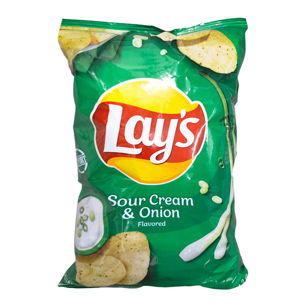 Lays Cream and Onion Flavoured Potato Chip (US) 184g