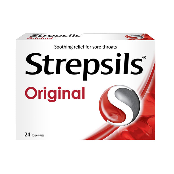 Strepsils Lozenges for Sore Throats Original Regular 6pcs/pack (highest price)