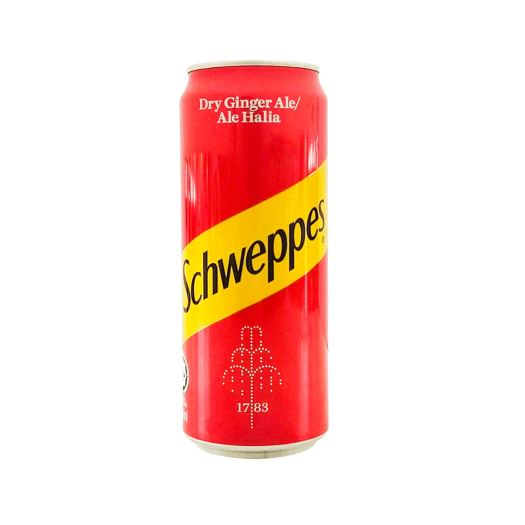 Schweppes Dry Ginger Ale Can 320ml