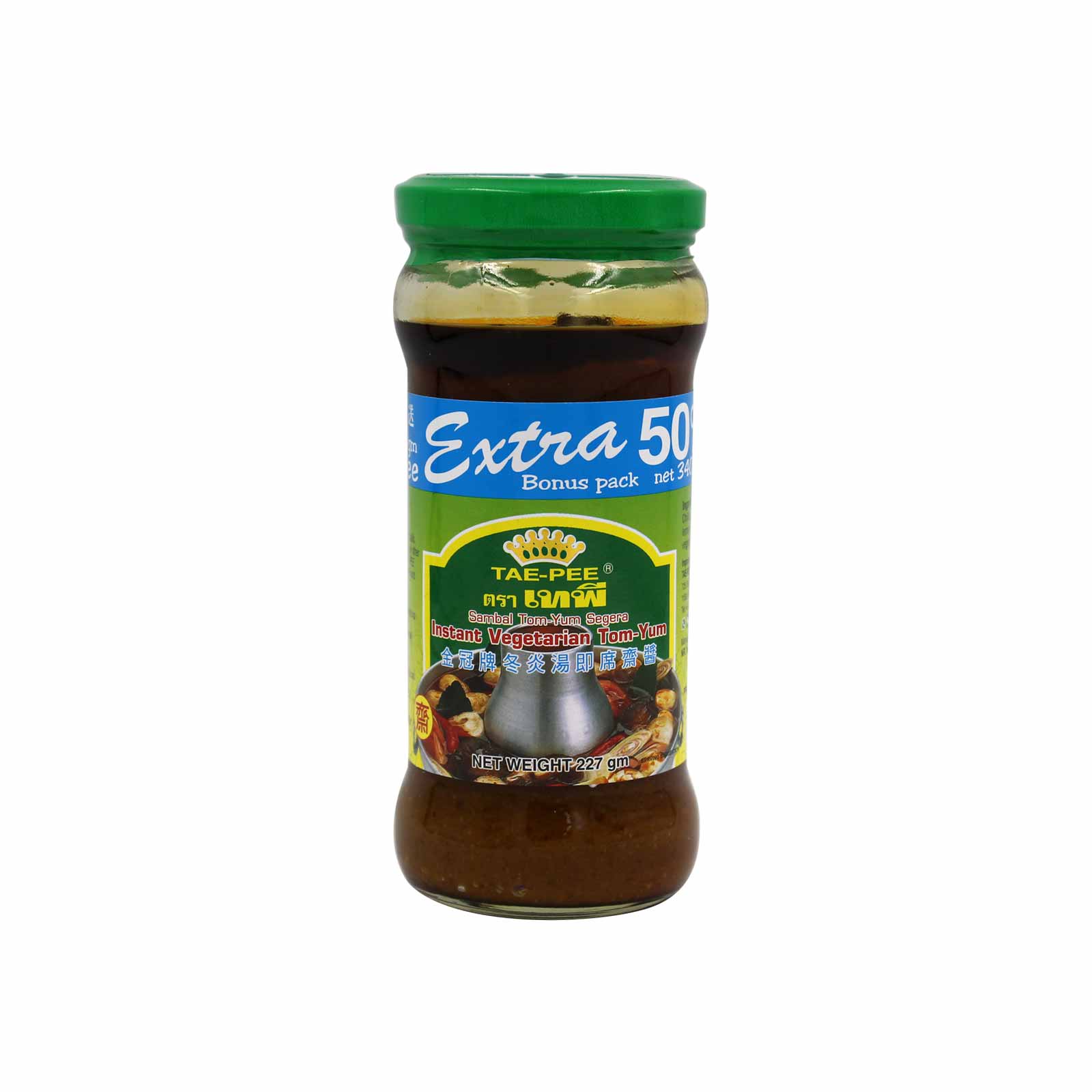Tae-Pee Instant Vegetarian Tom Yum Paste 227g