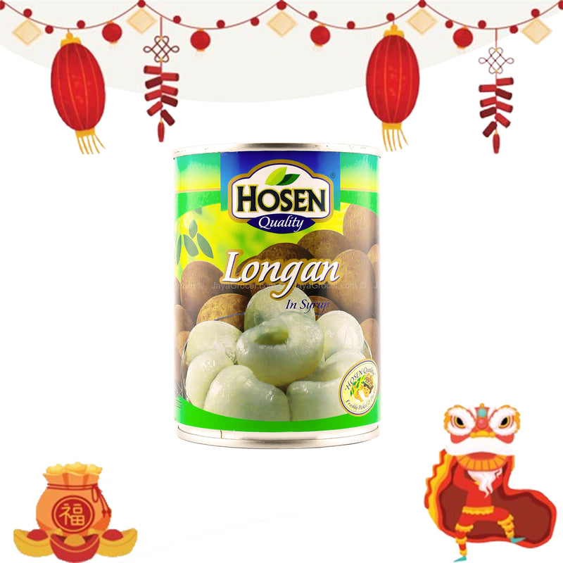 Hosen Longan in Syrup 565g