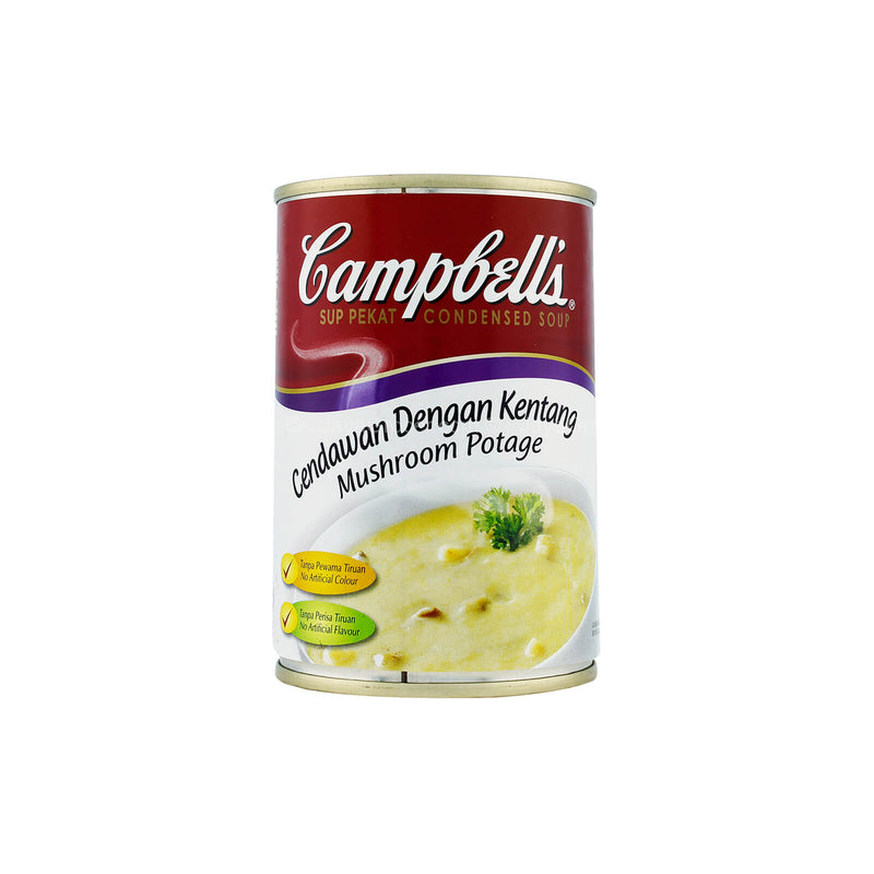 Campbells Mushroom Potage Condensed Soup 300g