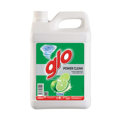 Glo Dishwashing Liquid Lime 4.5L