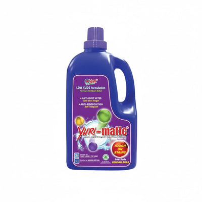 Yuri Matic Liquid Detergent Low Suds 2.8kg