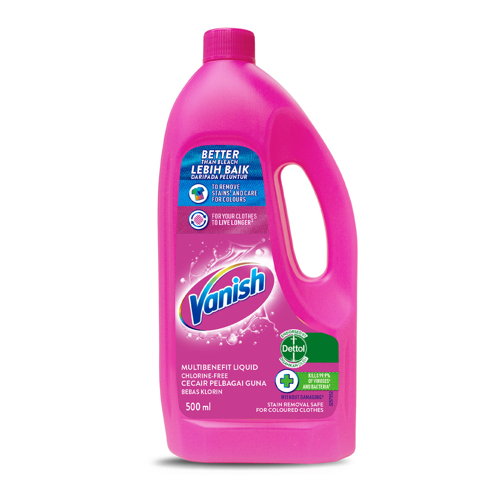 Vanish Pink Liquid Bottle 1L