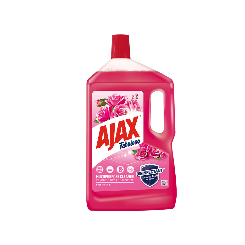 Ajax Fabuloso Floor Cleaner Rose Scent 2L