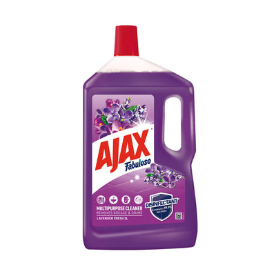 Ajax Fabuloso Lavender Fresh Multi Purpose Cleaner 3L