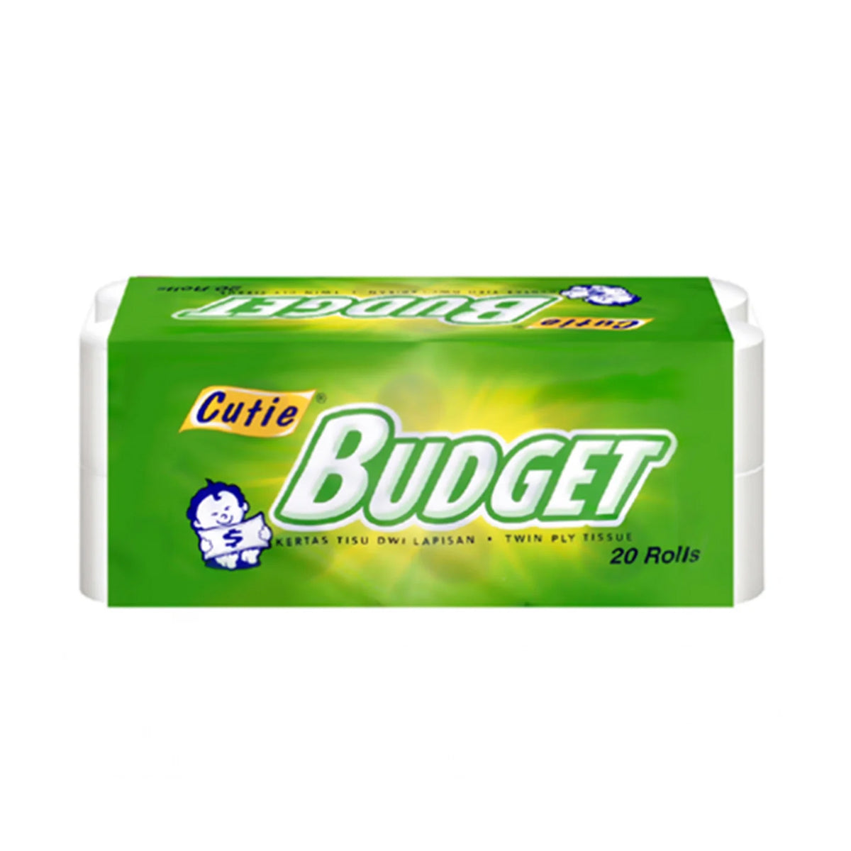 Cutie Budget Bathroom Tissue 20pcs/pack
