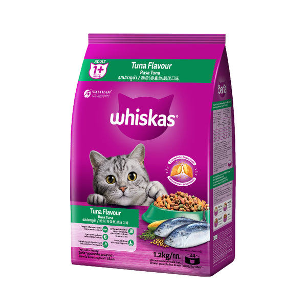 Whiskas Dry Cat food Tuna Flavor 1.2kg (highest price)