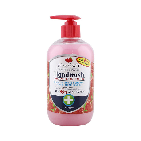 Fruiser Moisturising Hand Wash Strawberry Scent 500ml (highest price)