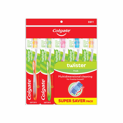 Colgate Twister Toothbrush (Soft) 1pack