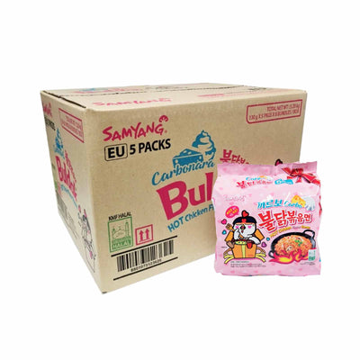 Samyang Buldak Hot Chicken Carbonara Ramen 140g