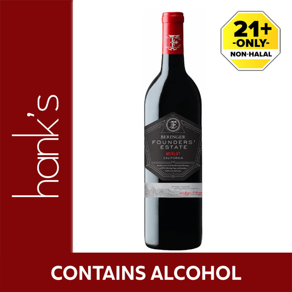 Beringer Founders' Estate Merlot 750ml (highest price)