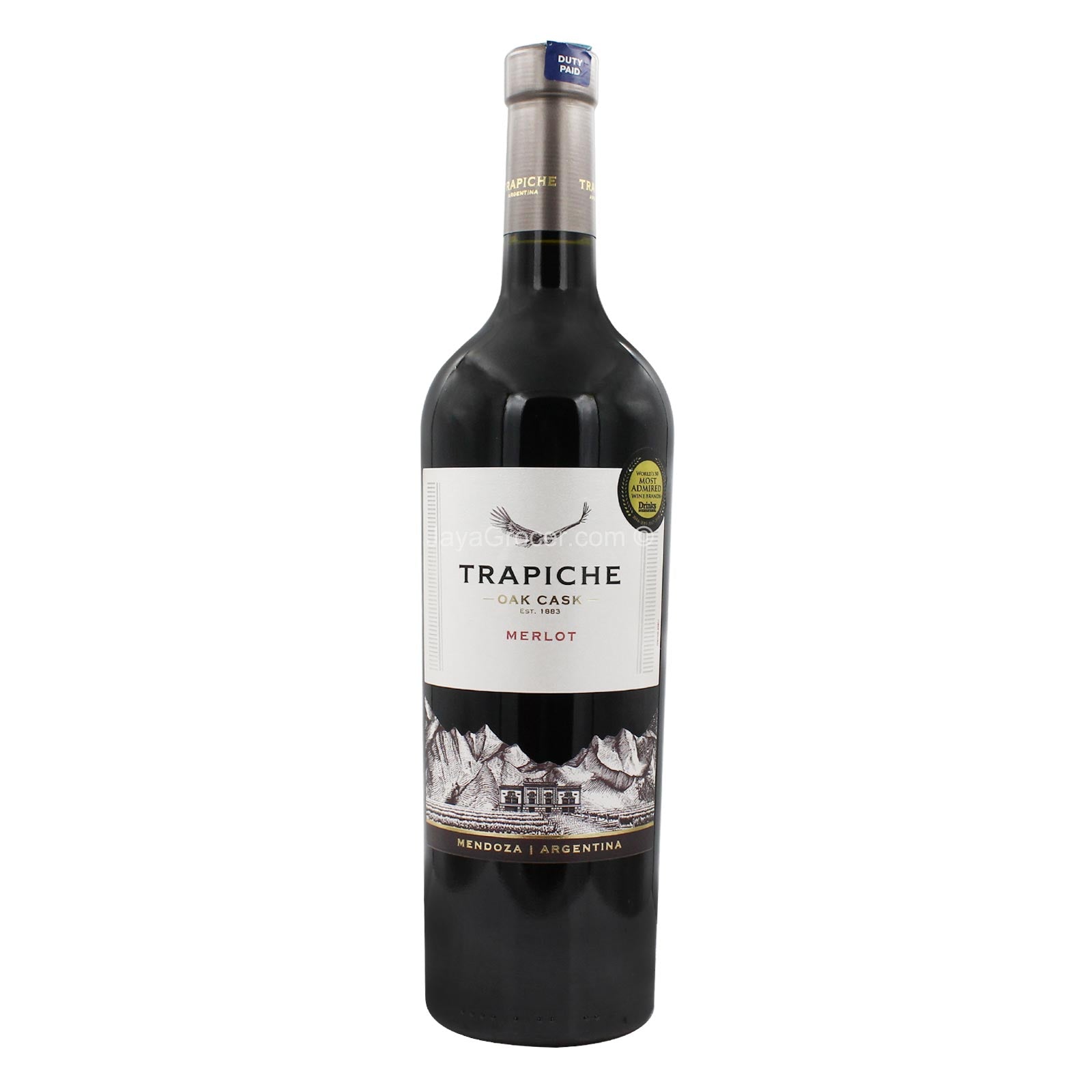 Trapiche Oak Cask Merlot Wine 750ml