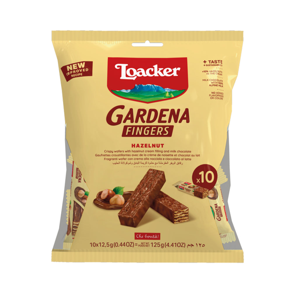 Loacker Gardena Fingers Hazelnut 125g
