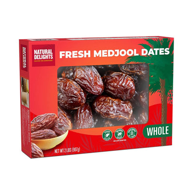 Natural Delights Jumbo Medjool Dates (US) 1kg