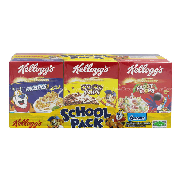 Kelloggs Fun Pack Breakfast Cereal 170g x 6 (highest price)