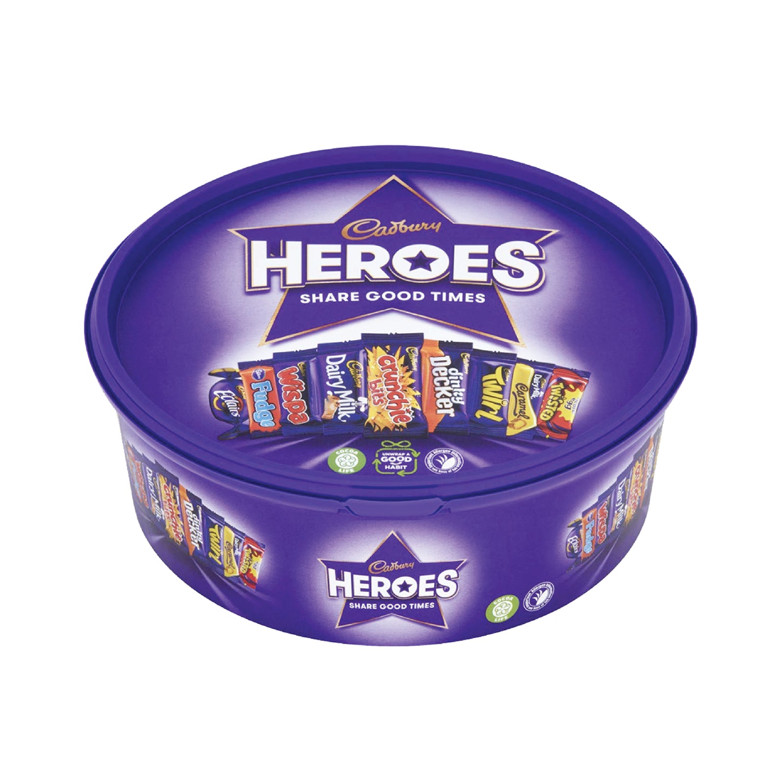 Cadbury Heroes Chocolate Tub 550g