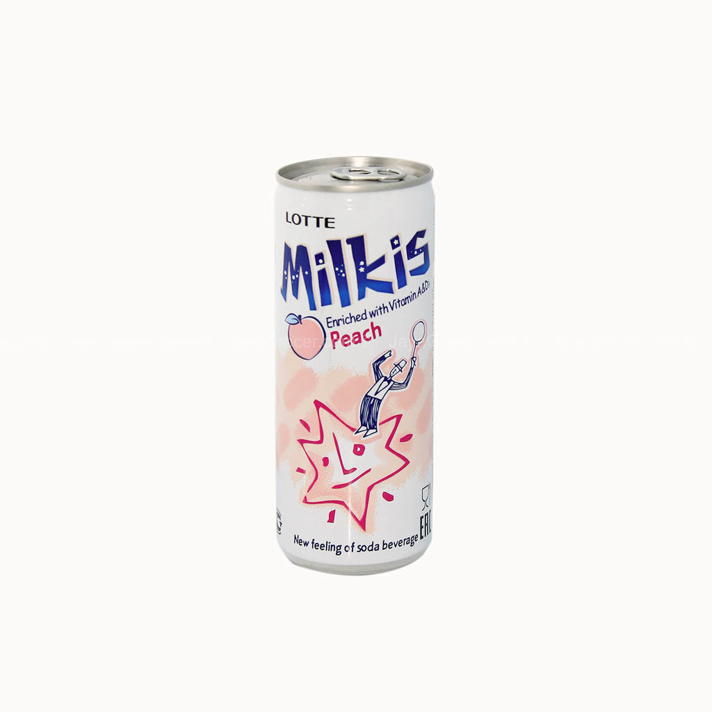Lotte Milkis Peach Can 250ml