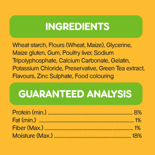 Pedigree Dentastix Green Tea for Small Dogs (5 Sticks) 75g (highest price)