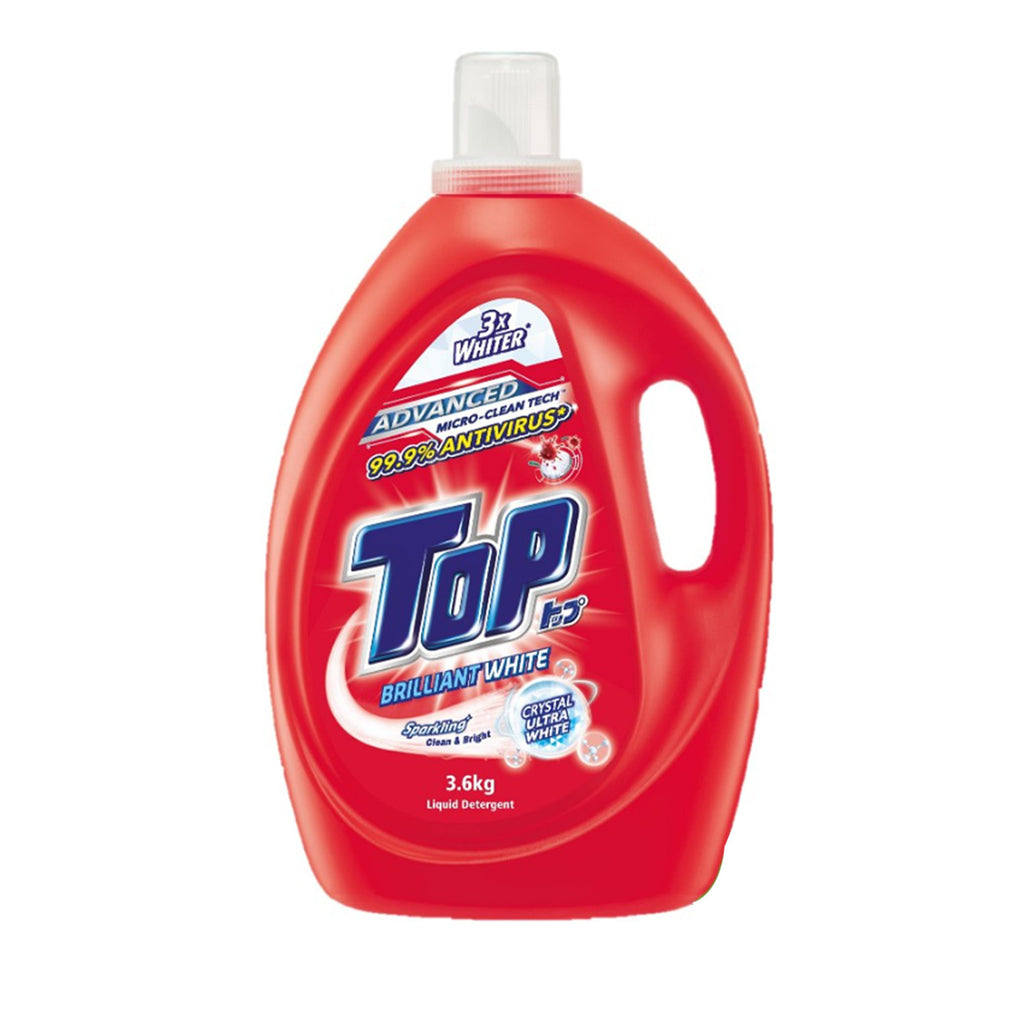 TOP Brilliant White Liquid Detergent 3.6kg