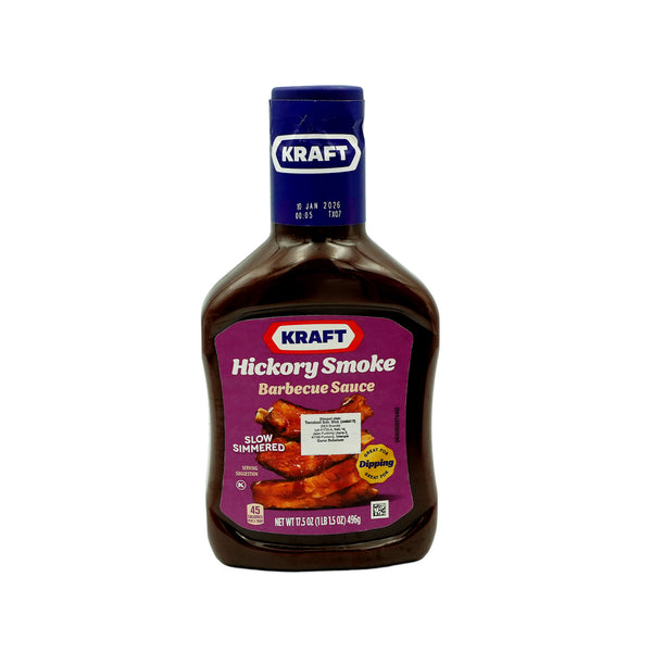 Kraft Slow-Simmered Hickory Smoke Barbecue Sauce and Dip 496g (highest price)