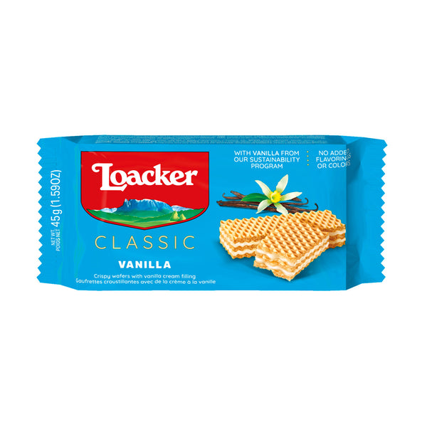 Loacker Vanilla Cream Wafer 45g