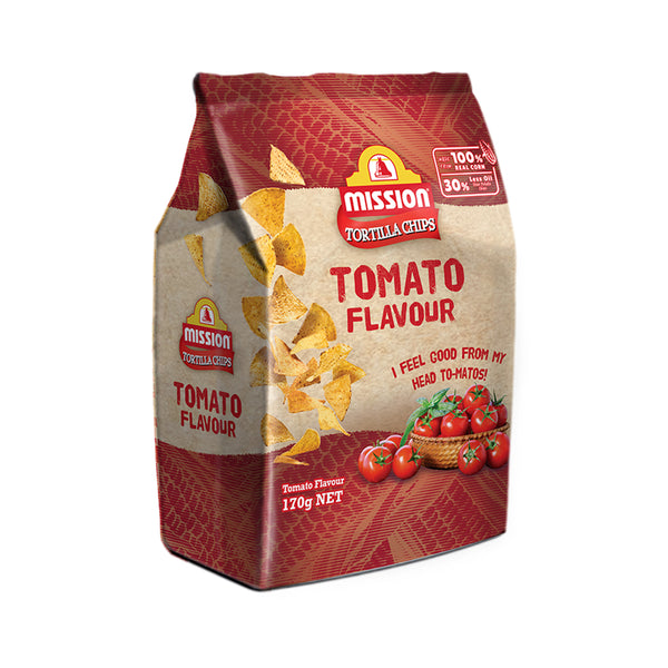 Mission Tortilla Chips Tomato Flavour 170g (highest price)
