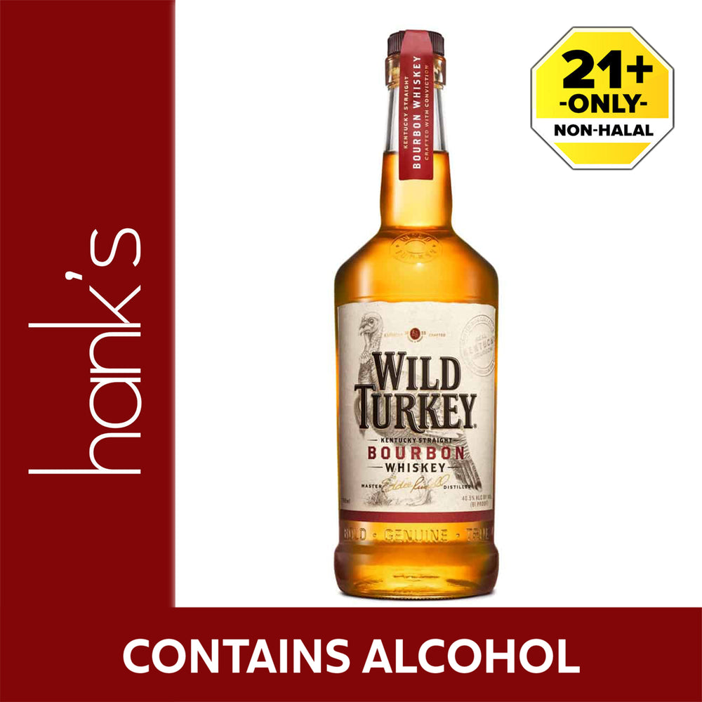 Wild Turkey Kentucky Straight Bourbon 81 Whisky 750ml