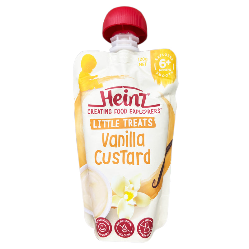 Heinz Vanilla Custard Puree (6 months above) 120g