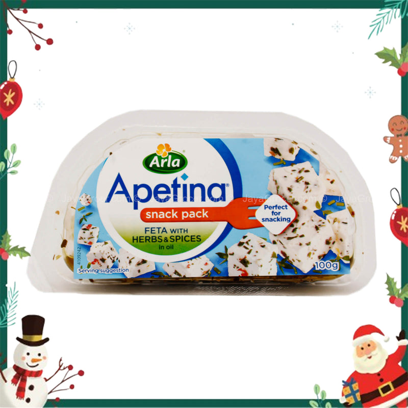 Apetina Feta Cheese in Spices 100g