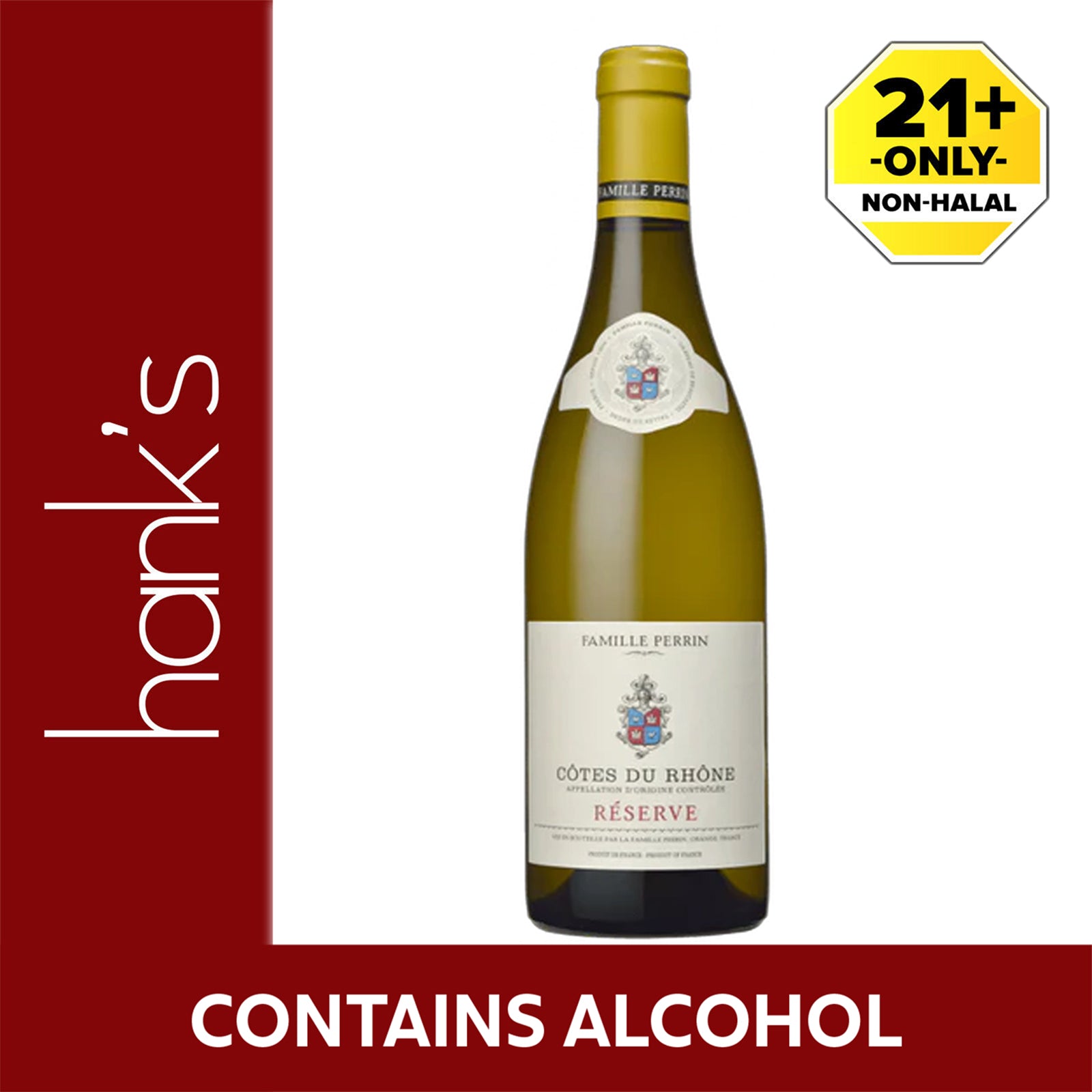 PERRINS RSV COTE DU RHONE BLANC 750ML *1