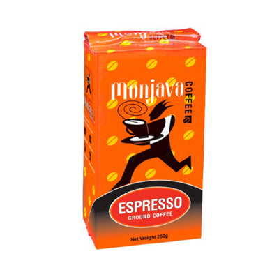 Monjava Coffee Ground Brick Pack Espresson 250g