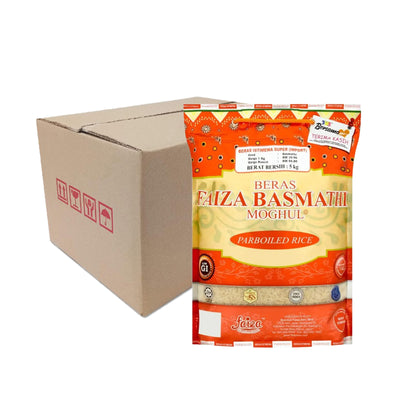 Faiza Basmathi Moghul Parboiled Rice 5kg
