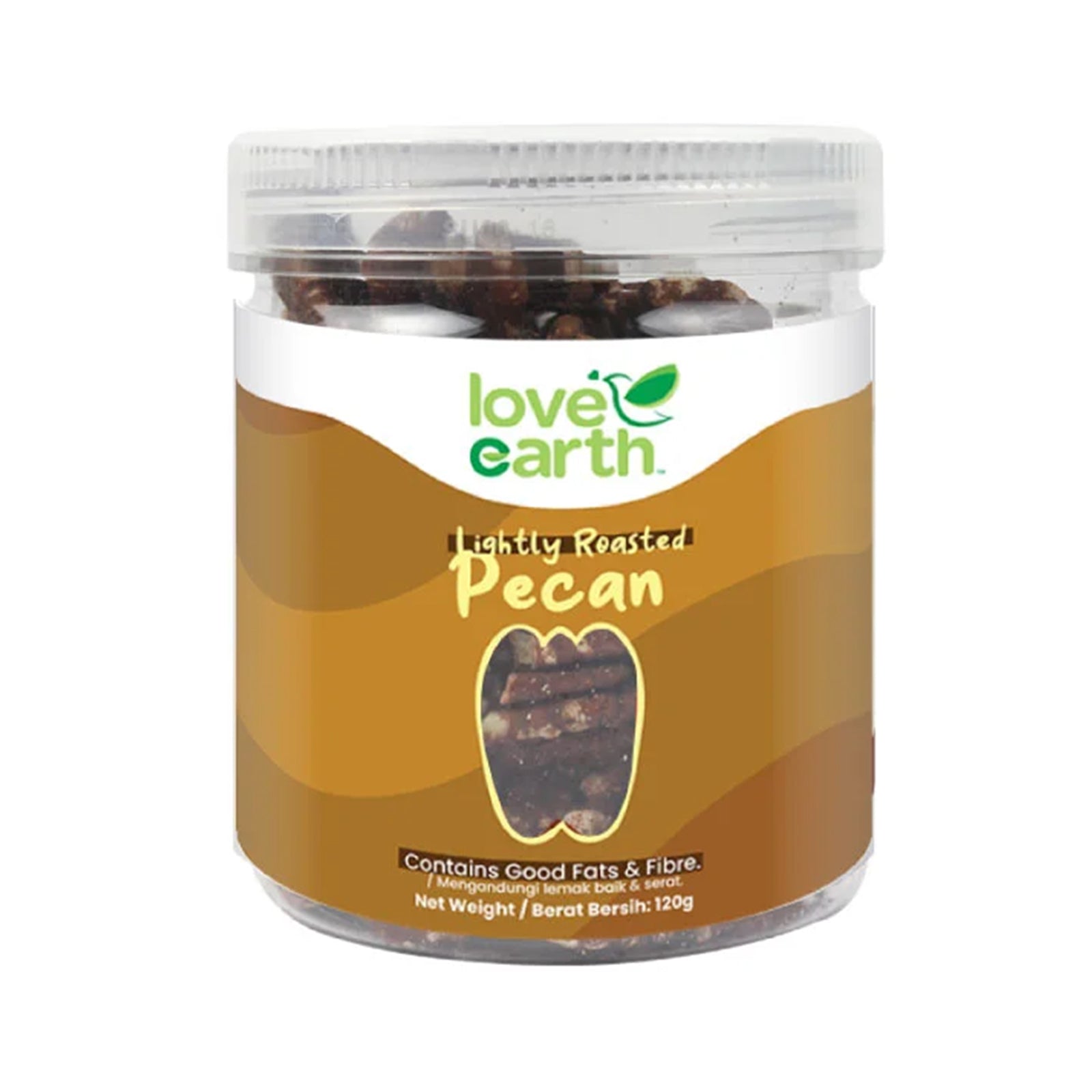 Love Earth Natural Pecan 120g