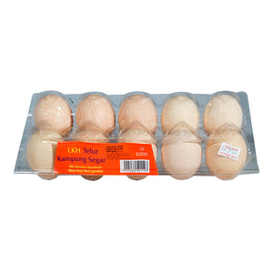 Telur Ayam Kampung 10pcs/pack
