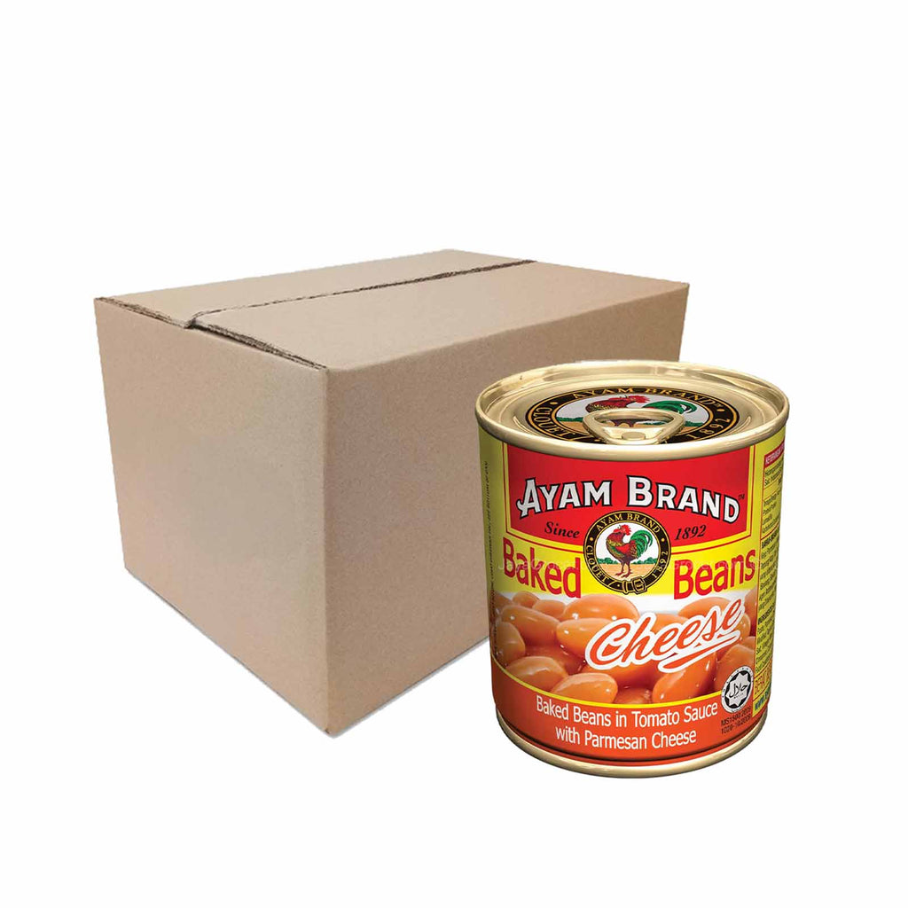 Ayam Brand Baked Beans in Tomato Sauce with Parmesan Cheese 230g