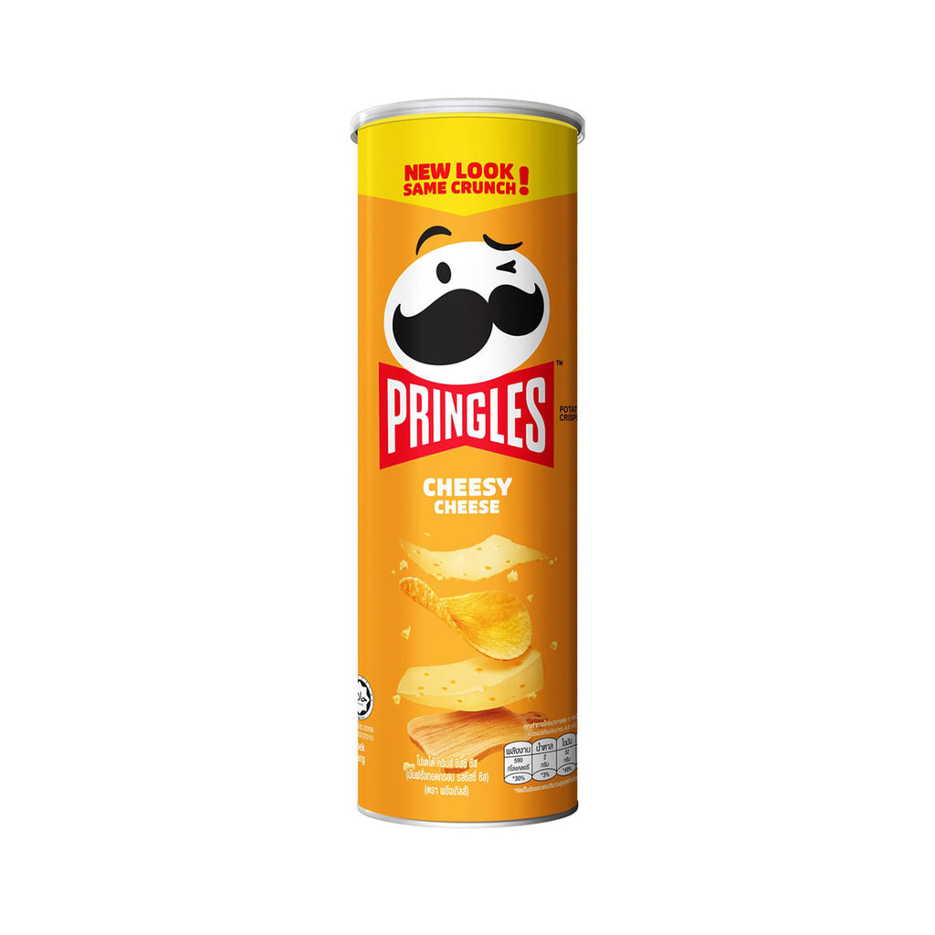 Pringles Cheesy Cheese Potato Crisps 102g