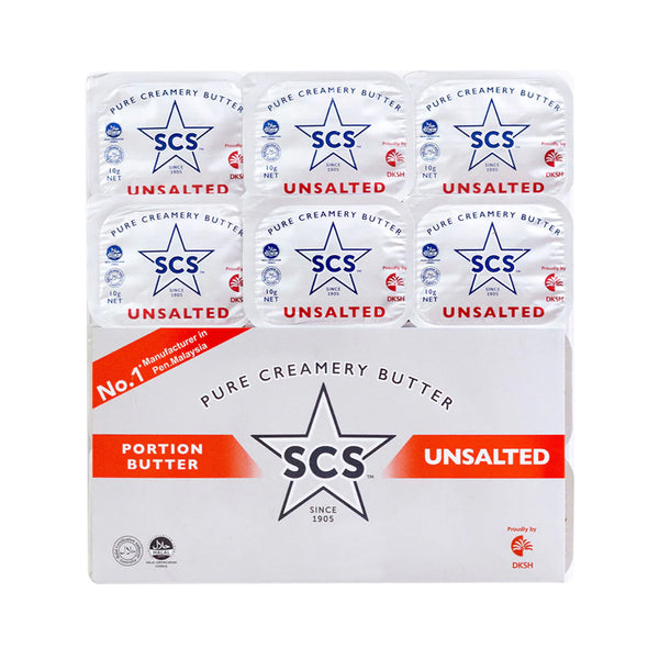 SCS Unsalted Pure Creamery Butter 10g x 12 (highest price)