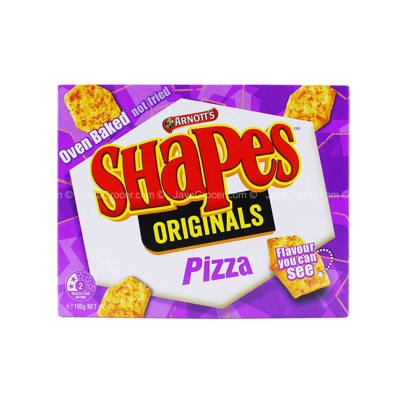 Arnotts Shapes Originals Pizza Flavour Biscuits 190g