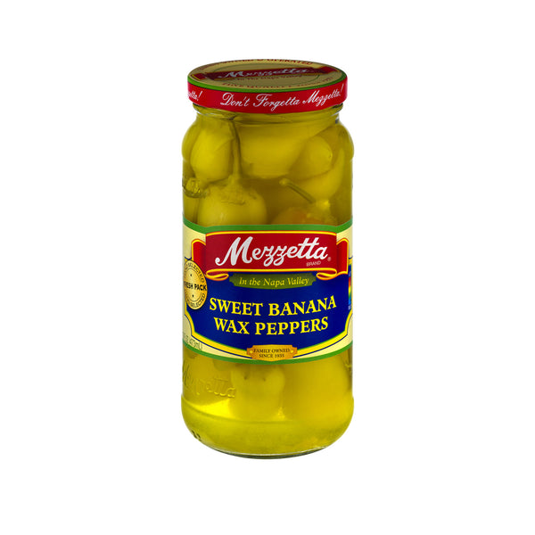 Mezzetta Sweet Banana Wax Pepper 453.5g