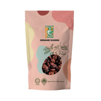 RADIANT ORGN RAISIN 250G *1