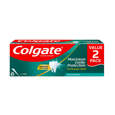 Colgate Fresh Cool Mint Toothpaste 225g x 2
