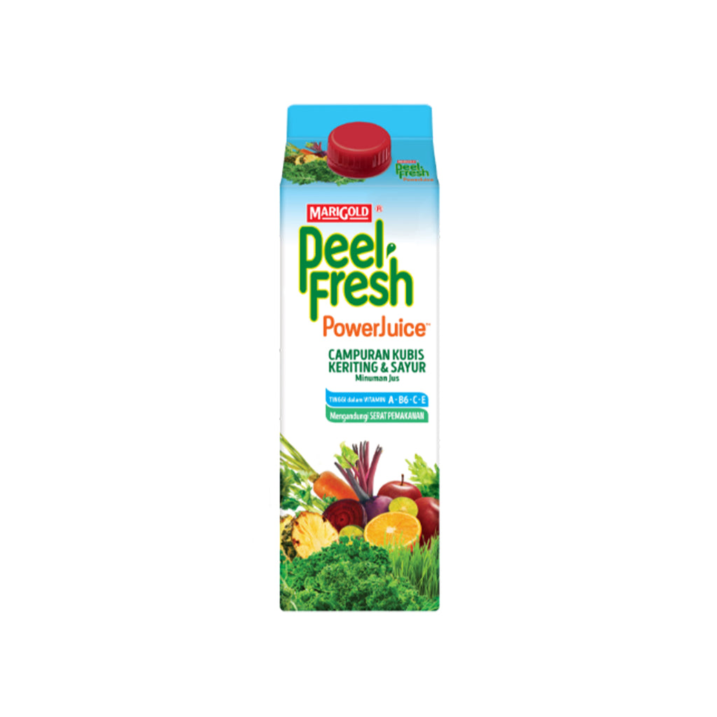 Marigold Peel Fresh Power Juice No Added Sugar Mixed Kale & Veggie Juice Drink 1L