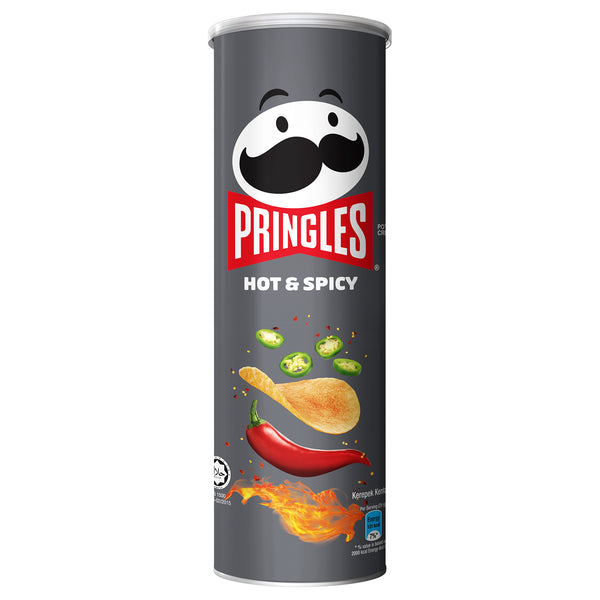 Pringles Hot and Spicy Potato Crisps 102g (highest price)
