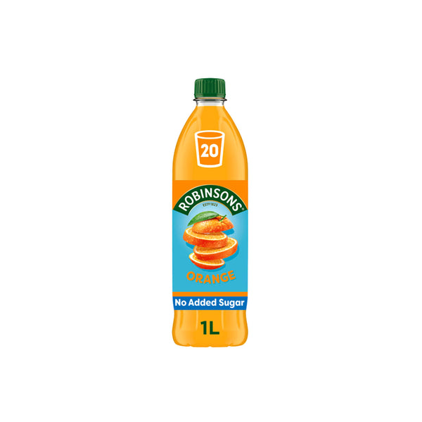 Robinsons Squash No Added Sugar Fruit Orange Soft Drink 1L