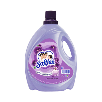 Softlan Lavender Fresh Fabric Softener 5L