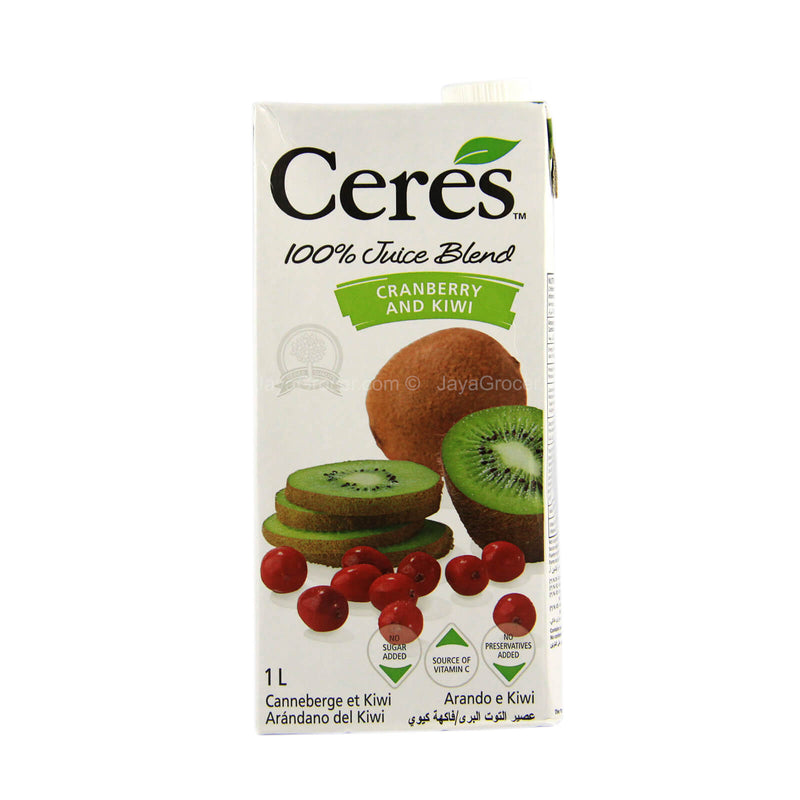 Ceres Cranberry and Kiwi Juice 1L